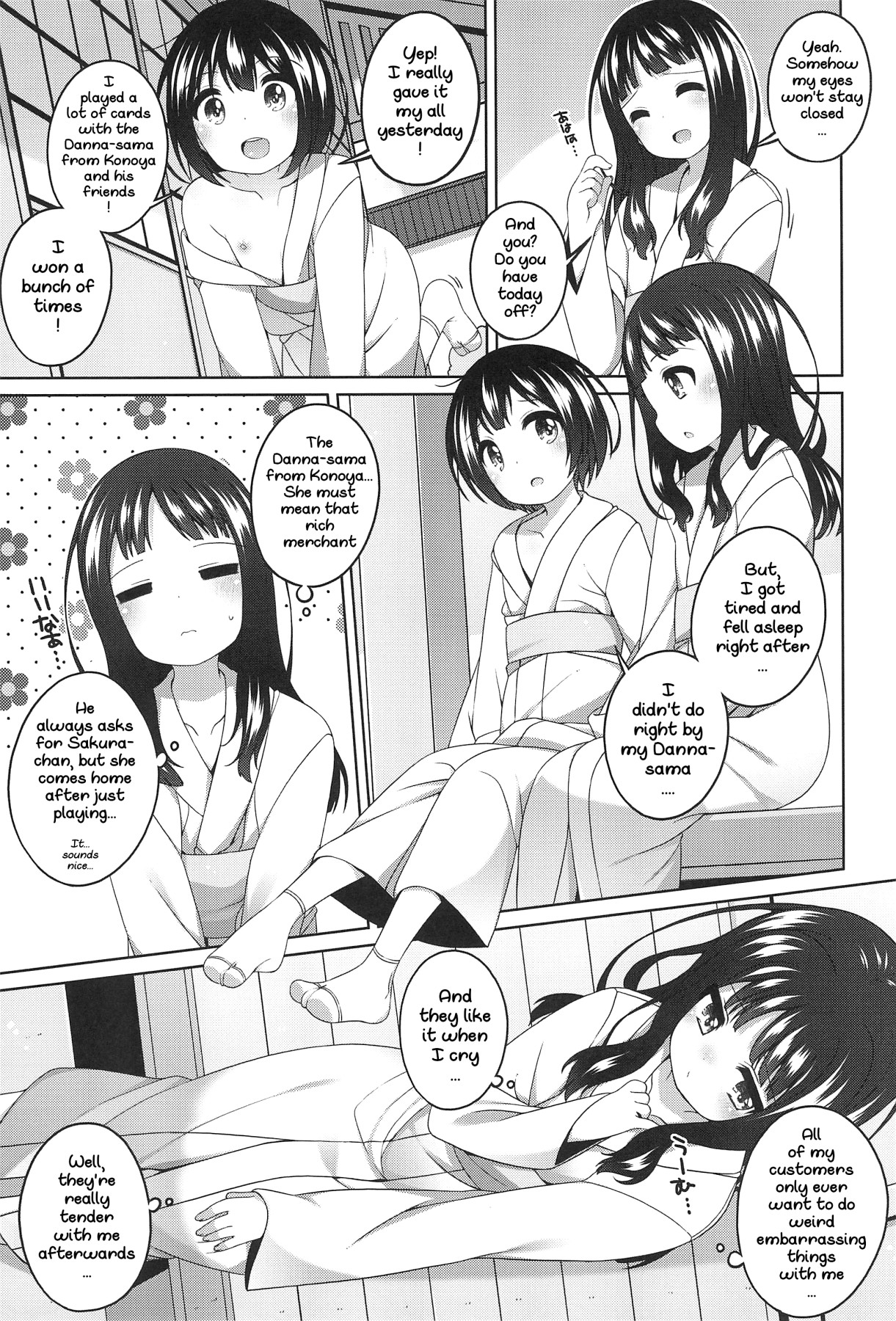 Hentai Manga Comic-The Girls of the Blooming Flowers ~Yuri's Tale~-Read-6